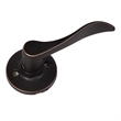 Design House Stratford Metal Right Hand Dummy Door Knob in Oil Rubbed Bronze