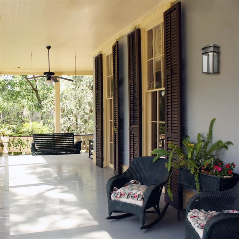 Design House Fairview LED Indoor/Outdoor Stainless Steel Wall Sconce in Bronze