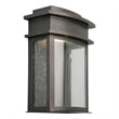 Design House Fairview LED Indoor/Outdoor Stainless Steel Wall Sconce in Bronze