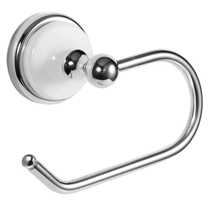 Design House Savannah Stainless Steel Toilet Paper Holder in Polished Chrome
