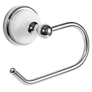 Design House Savannah Stainless Steel Toilet Paper Holder in Polished Chrome
