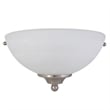 Design House Millbridge 1-Light Stainless Steel Wall Sconce in Satin Nickel