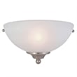 Design House Millbridge 1-Light Stainless Steel Wall Sconce in Satin Nickel