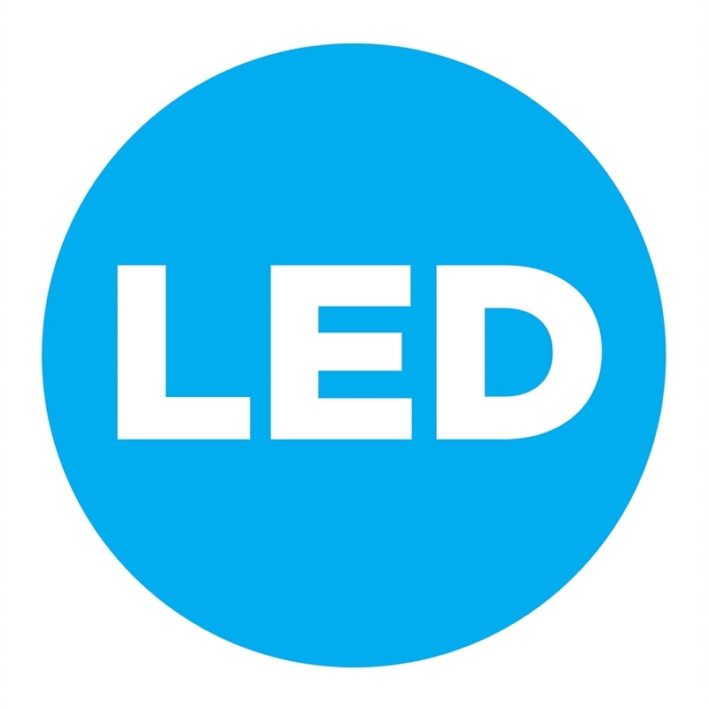 Design House Hays Stainless Steel Flush Mount Light in Nickel (Set of 2)