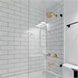 Design House Oakmont 2 Handle Bath Brass Shower Trim with Valve in Brushed Gold