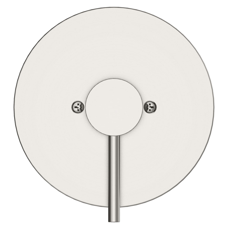 Design House Eastport II Brass Shower Trim with Valve in Satin Nickel