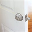 Design House 6-Way Stainless Steel Infinity Deadbolt Door Latch in Nickel