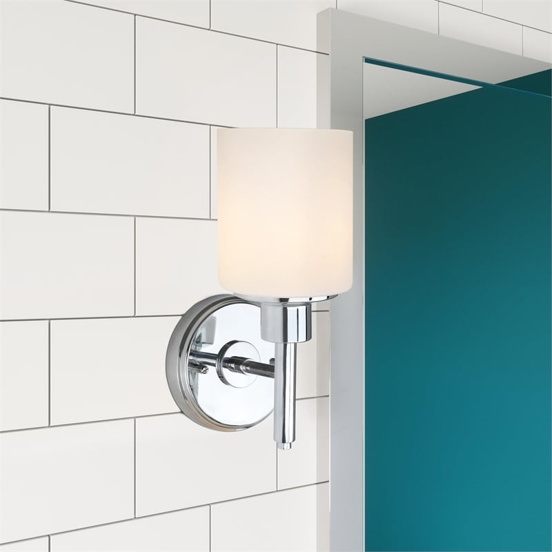 Design House Oslo 5-Light Stainless Steel Vanity Light in Satin Nickel