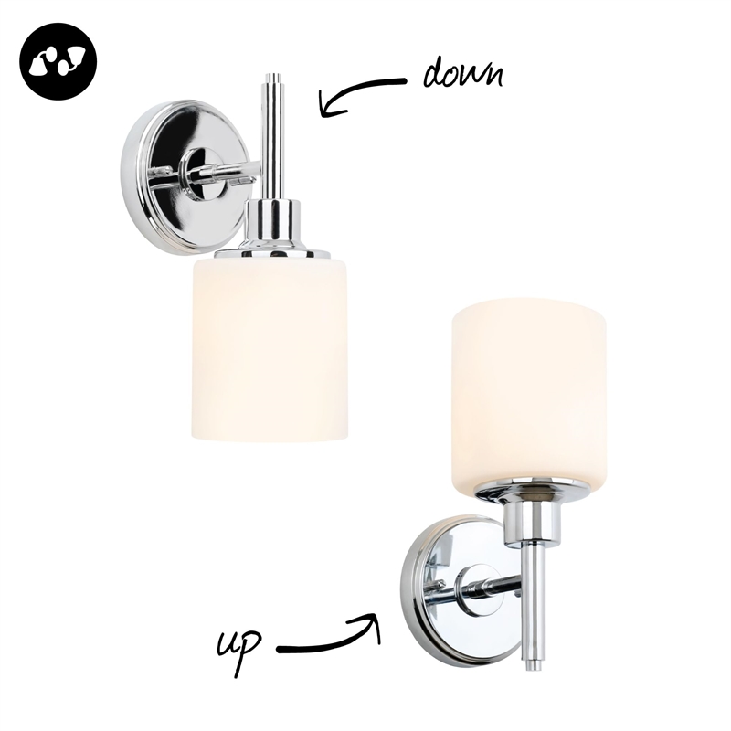 Design House Oslo 5-Light Stainless Steel Vanity Light in Satin Nickel