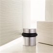 Design House 2-Pack Brass Modern Cylindrical Door Stop in Satin Nickel