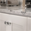 Design House Mushroom 5-Pack Stainless Steel Cabinet Knob in Satin Nickel