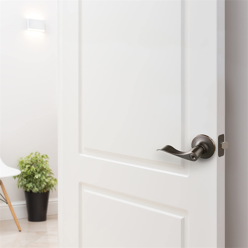 Design House Stratford Metal Entry Door Knob in Oil Rubbed Bronze