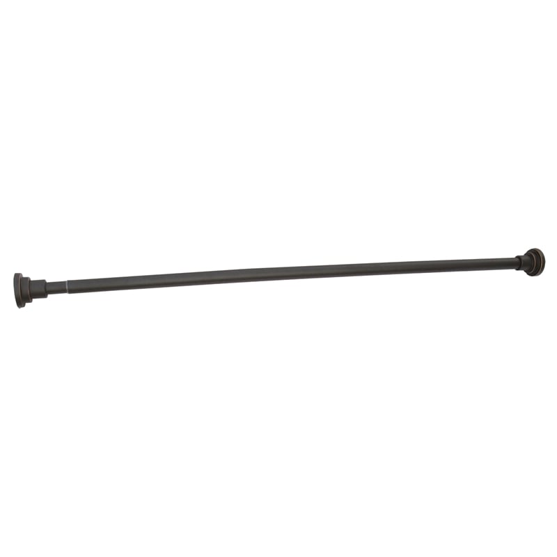 Design House Classic Adjustable 42 to 72-inch Shower Rod in Oil Rubbed Bronze