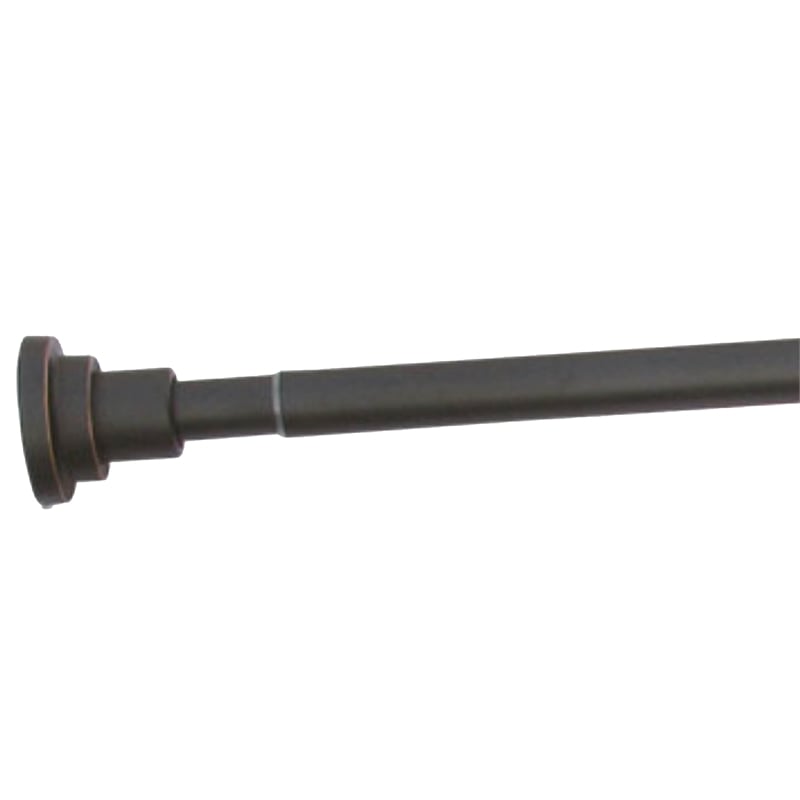 Design House Classic Adjustable 42 to 72-inch Shower Rod in Oil Rubbed Bronze