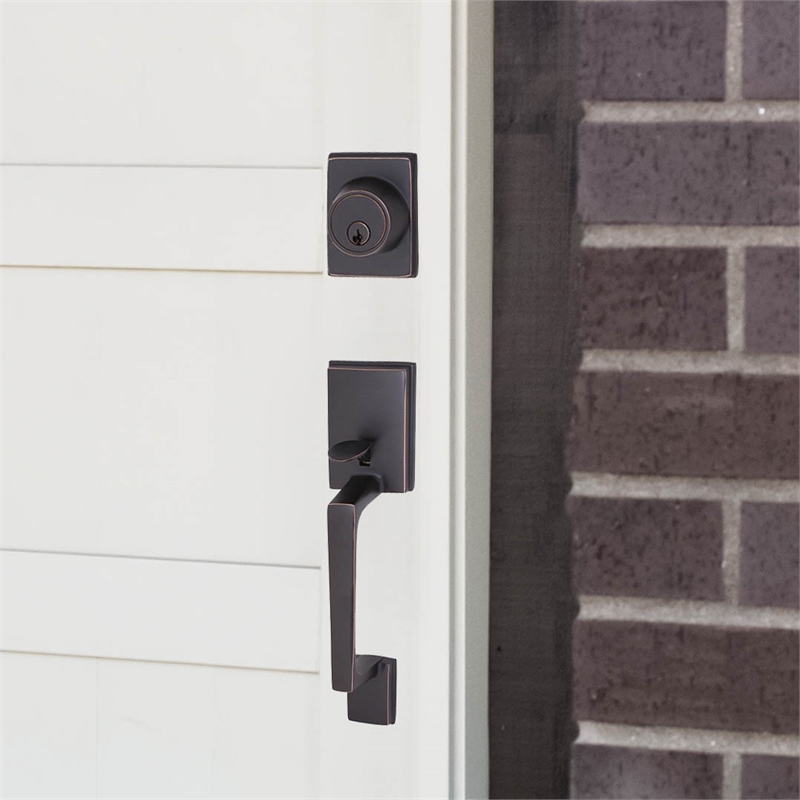 Design House Stainless Steel Deadbolt Thick Door Extension Kit in Nickel