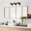 Design House Allante 3-Light Stainless Steel Vanity Light in Oil Rubbed Bronze