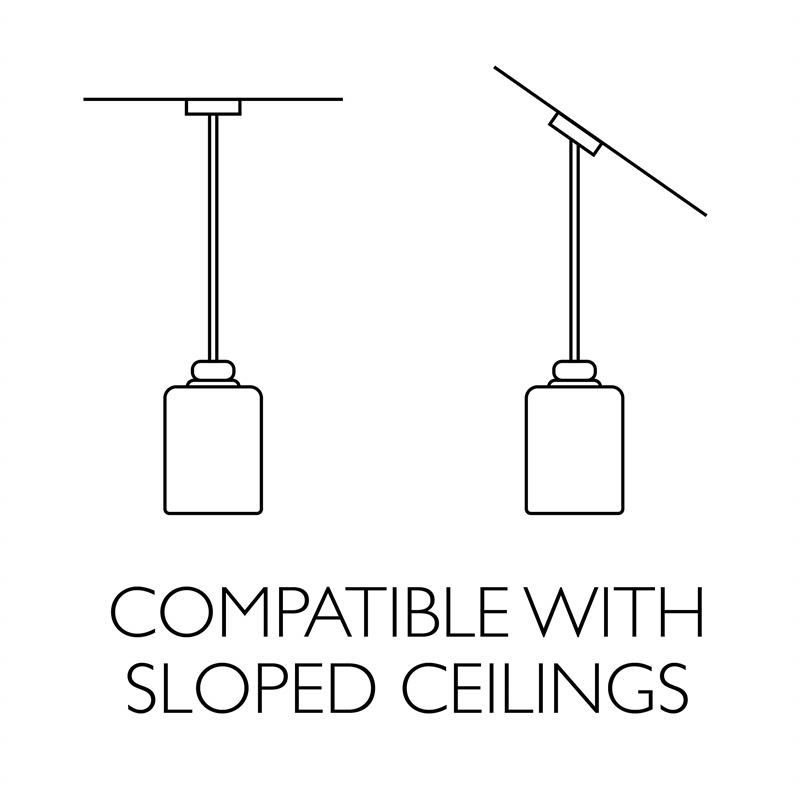 Design House Gracelyn 5-Light Modern Glass Chandelier in Matte Black