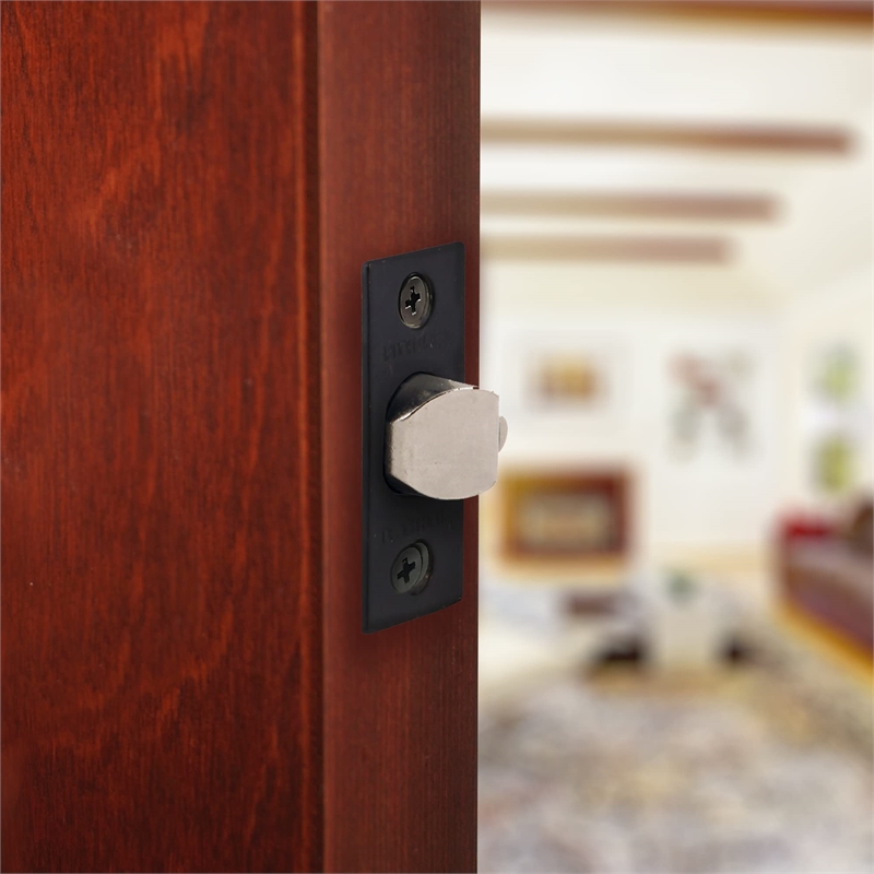 Design House Metal 2-Way Replacement Entry Latch in Oil Rubbed Bronze