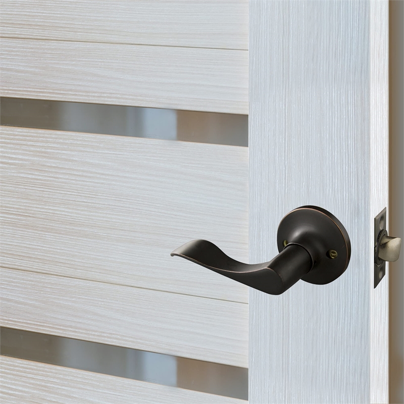 Design House Stratford Metal Passage Door Knob in Oil Rubbed Bronze