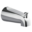 Design House Metal Slip On Tub Diverter Spout in Polished Chrome