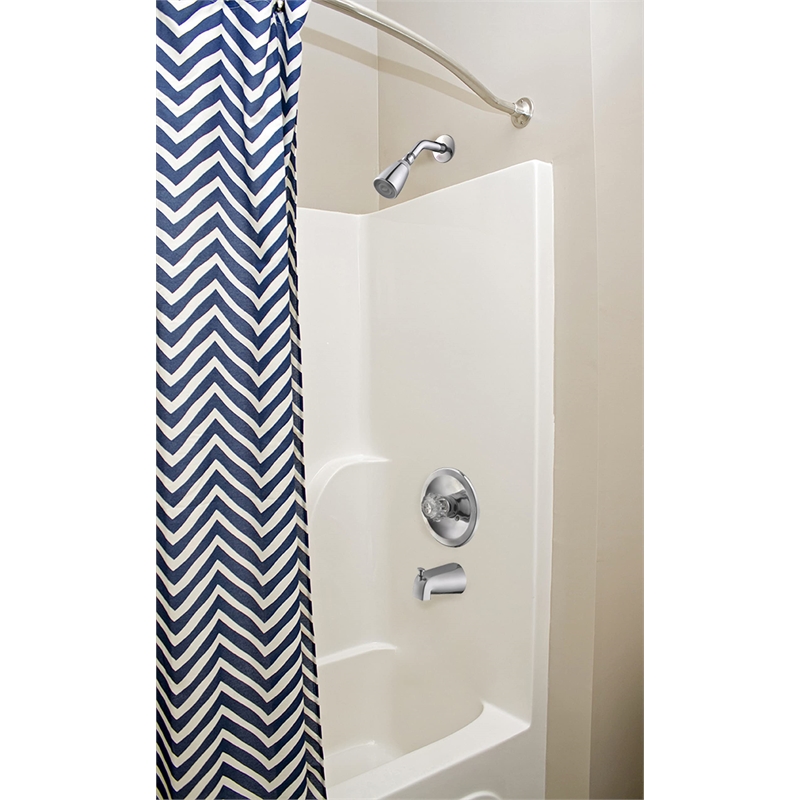 Design House Metal Slip On Tub Diverter Spout in Polished Chrome
