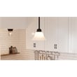 Design House Millbridge 1-Light Stainless Steel Pendant in Oil Rubbed Bronze
