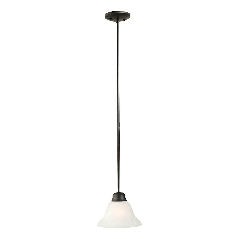 Design House Millbridge 1-Light Stainless Steel Pendant in Oil Rubbed Bronze
