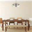 Design House Millbridge 5-Light Stainless Steel Chandelier in Satin Nickel
