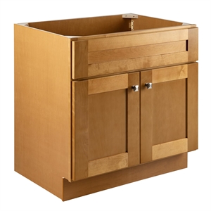 Design House Brookings 30&quot Wood Bathroom Vanity Without Top in Birch