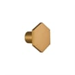Design House 10-Pack Metal Solid Hexagon Cabinet Knob in Satin Gold
