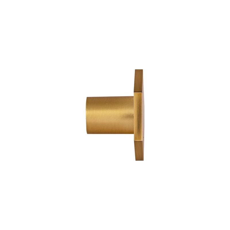 Design House 10-Pack Metal Solid Hexagon Cabinet Knob in Satin Gold