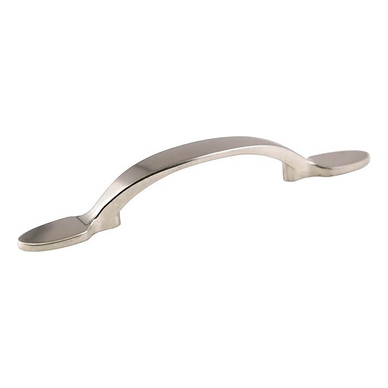 Design House 5-Pack Traditional Metal Deco Cabinet Pull in Satin Nickel