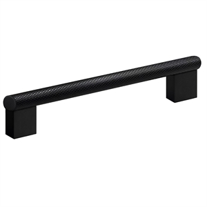 Design House 3.75&quot 5-Pack Stainless Steel Porter Center to Center Pull in Black