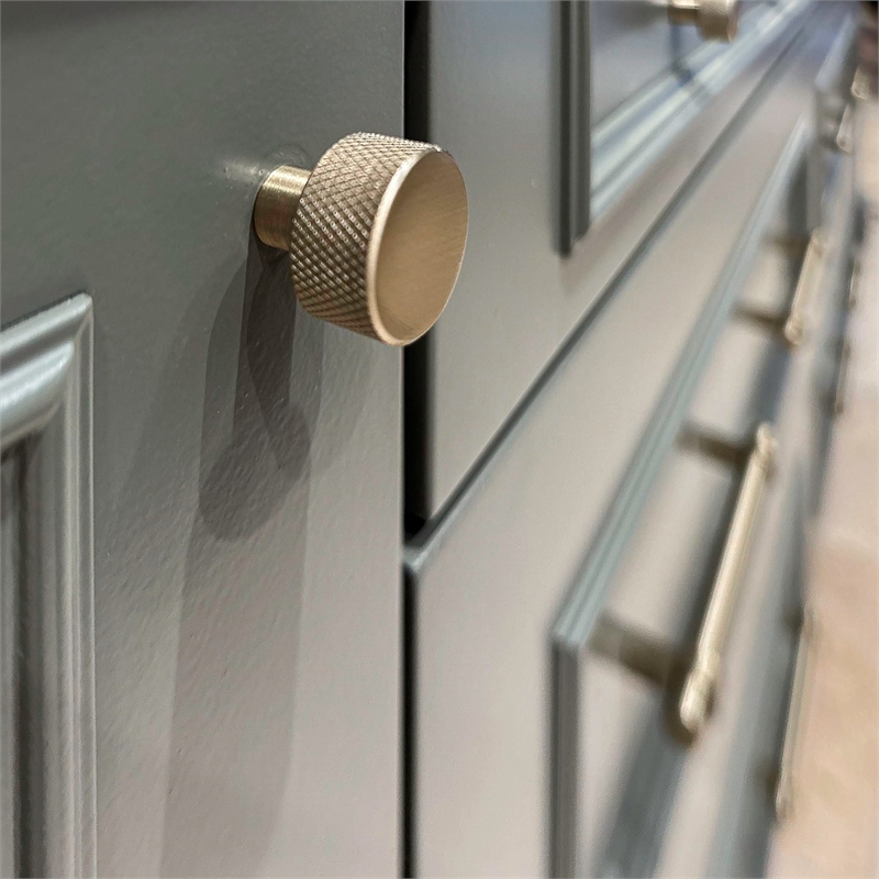 Design House 5-Pack Stainless Steel Porter Cabinet Knob in Satin Nickel