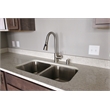 Design House Brass and Plastic Dishwasher Air Gap in Satin Nickel