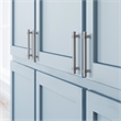 Design House Emery 5-Pack Stainless Steel Center to Center Cabinet Pull - Nickel