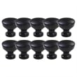 Design House 10-Pack Metal Brody Cabinet Knob in Matte Black