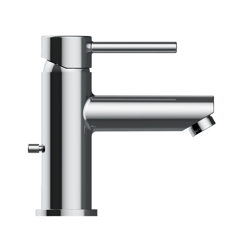 Design House Eastport II Brass Single Handle Bathroom Faucet in Matte Black