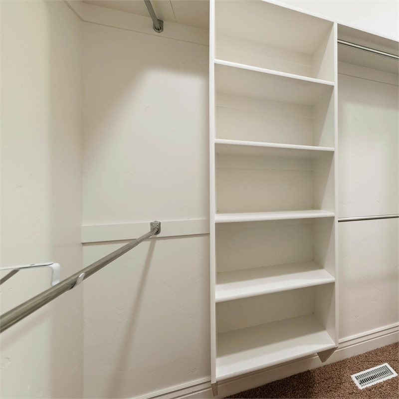 Design House Stainless Steel Adjustable Closet Rod in Polished Chrome