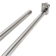 Design House Stainless Steel Adjustable Closet Rod in Polished Chrome