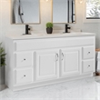 Concord Vanity-White w/ Cultured Marble Top Fully Assembled 61