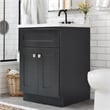 Brookings Vanity in Espresso w/ White Marble Top Fully Assembled 25