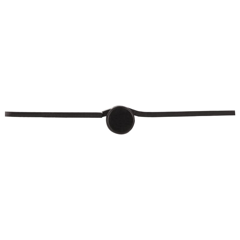 Stainless Steel Door Hinge-Matte Black 3.5-in. 5/8-in. Radius 9-Pack