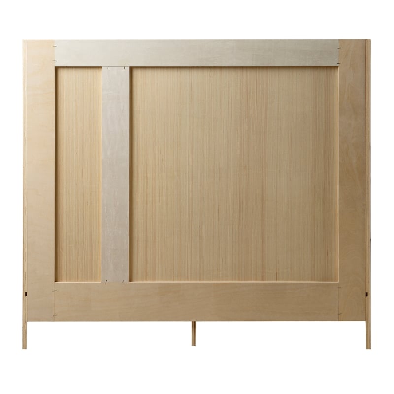Design House Brookings 36in. Wood Vanity w/o Top-Modern Birch