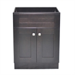 Design House Brookings Wood Vanity w/o Top-Espresso 24in x 18in