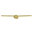 Design House Stainless Steel Door Hinge in Satin Brass 3.5-in. Square Corner