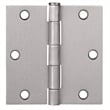 Design House Steel Door Hinge in Satin Nickel 3.5-in. Square Corner  6-Pack