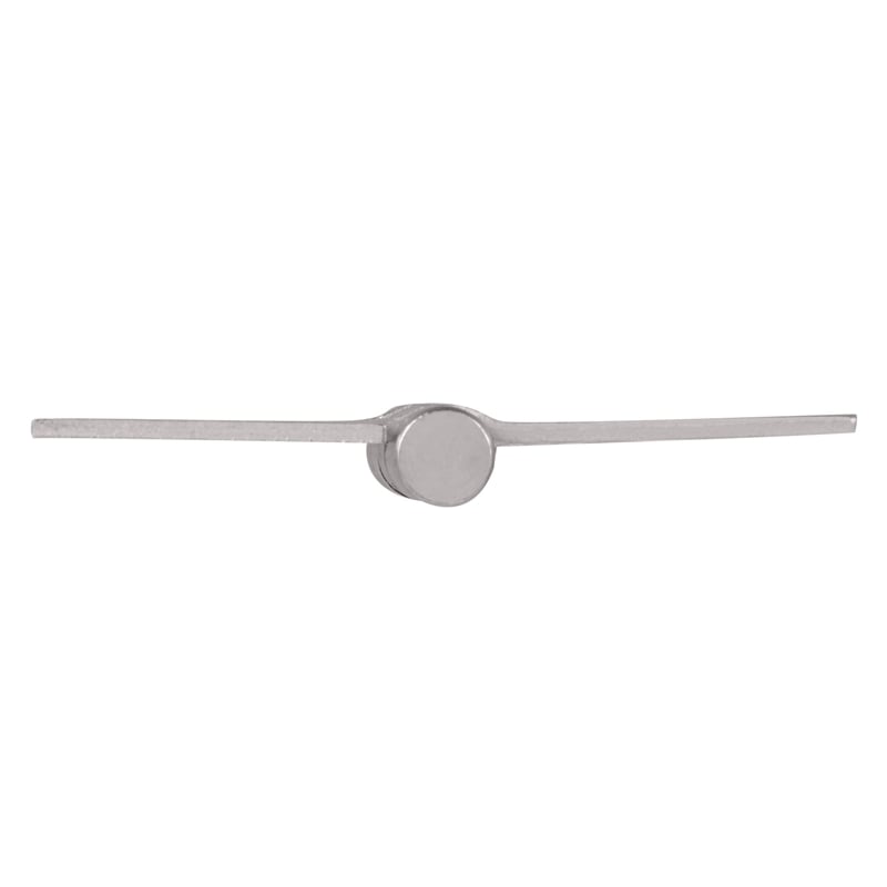 Design House Steel Door Hinge in Satin Nickel 3.5-in. Square Corner  6-Pack