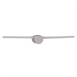 Design House Steel Door Hinge in Satin Nickel 3.5-in. Square Corner  6-Pack
