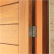 Design House Steel Door Hinge in Antique Brass 3.5-in. Square Corner  6-Pack
